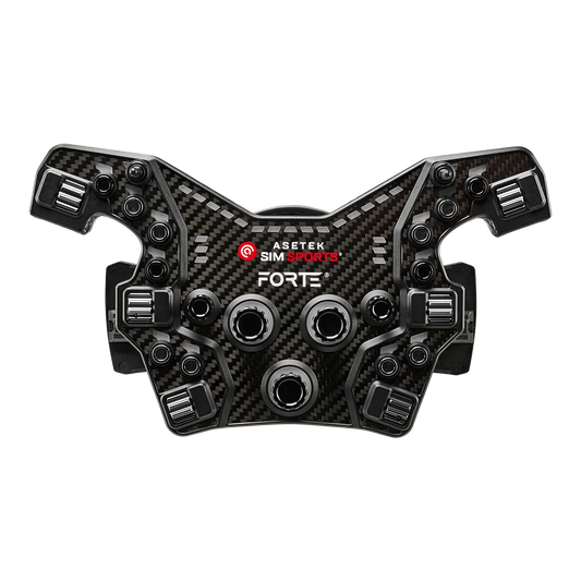 Asetek Racing Forte Formula Button Box (B/G/O) – frontvisning | MySimShop