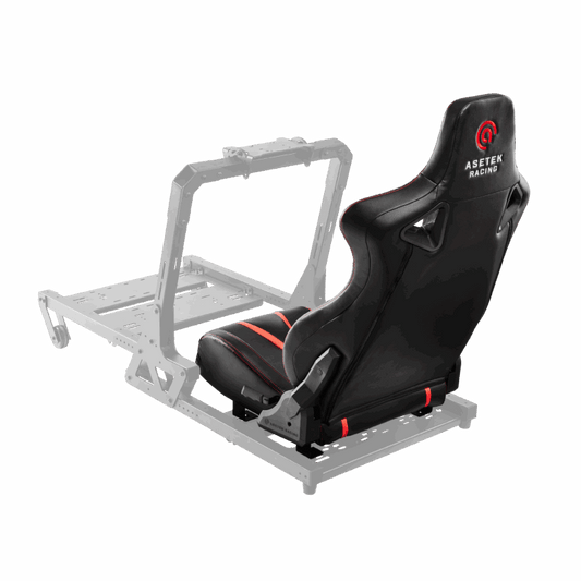 Asetek Racing Forte Seat – frontvisning | MySimShop