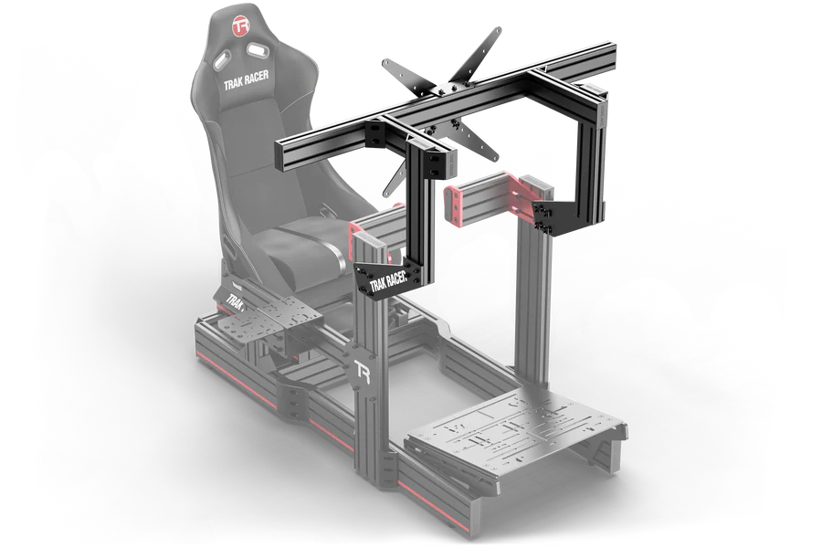 TrakRacer Großer Cockpit-montierter Einzelmonitorständer