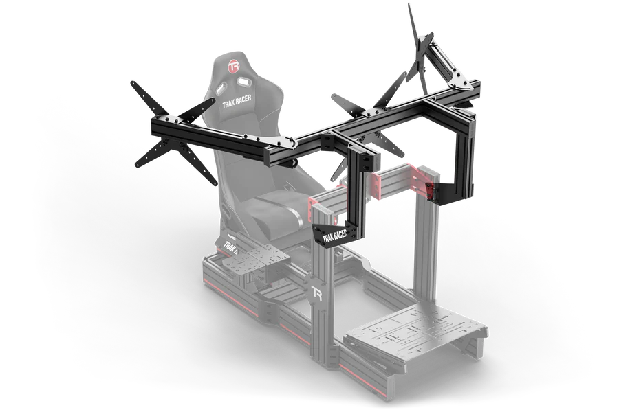 TrakRacer Große Cockpit-Dreifach-Monitorhalterung