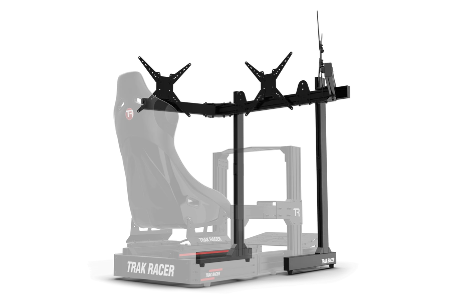 TrakRacer Freistehender Dreifach-Monitorständer (3)