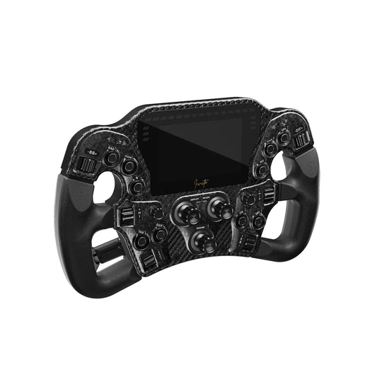 Asetek Racing Invicta Formula Button Box – frontvisning med knapper | MySimShop