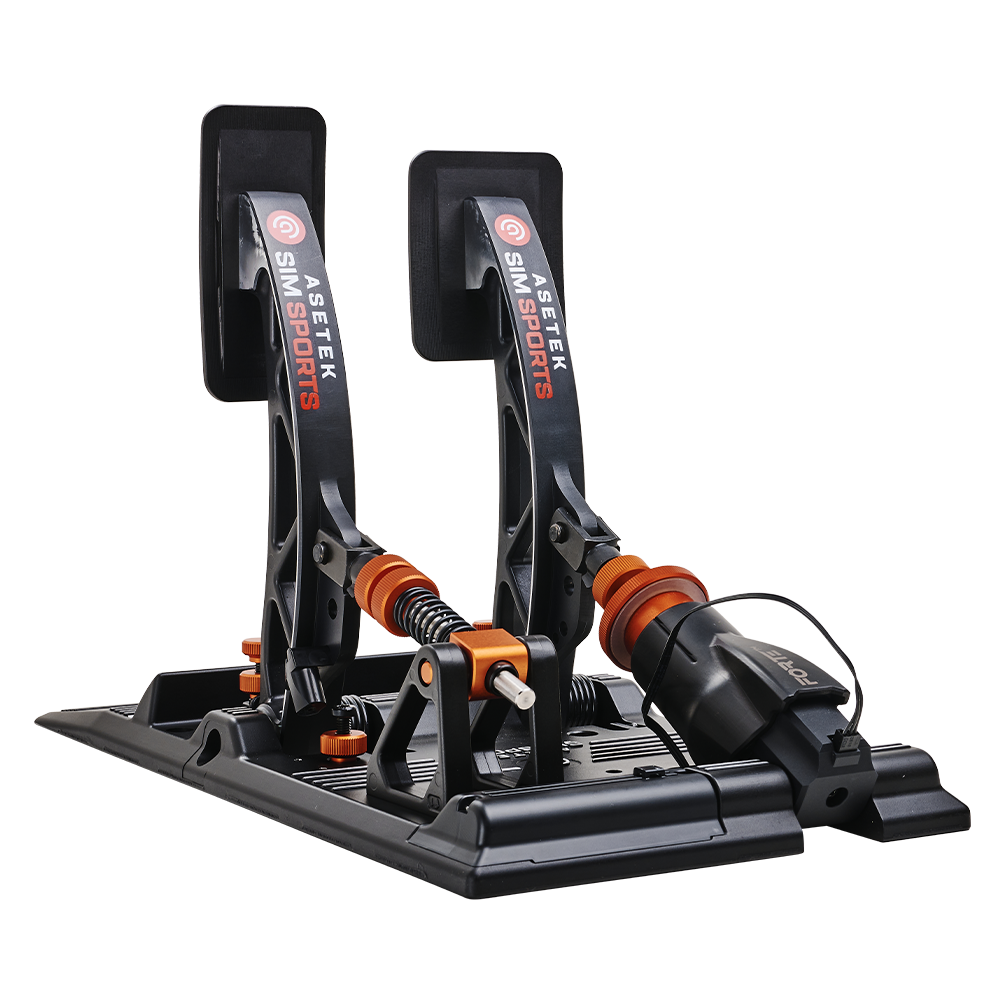 Asetek Simsports Forte® Sim Racing Pedale Bremse &amp; Gas