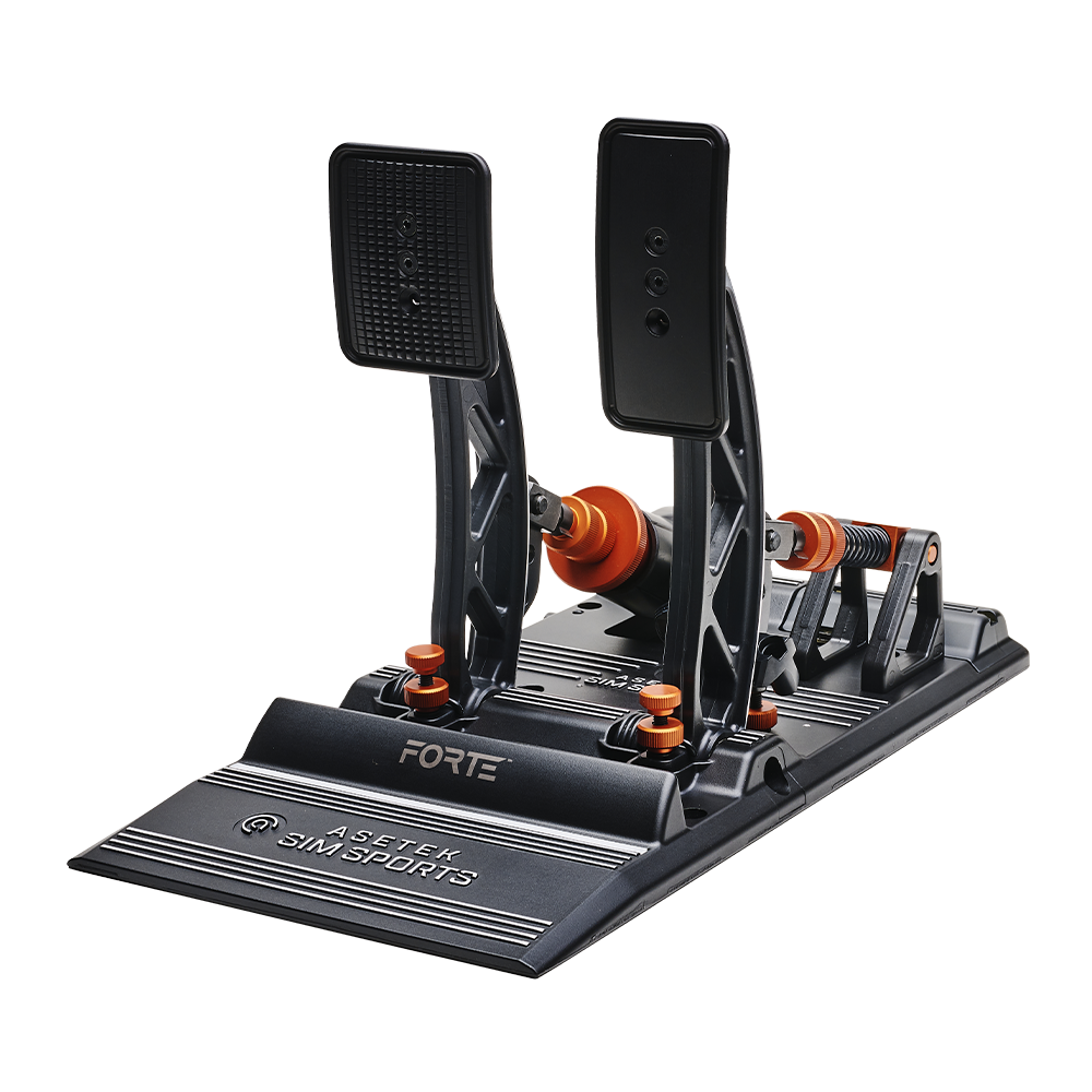 Asetek Simsports Forte® Sim Racing Pedale Bremse &amp; Gas