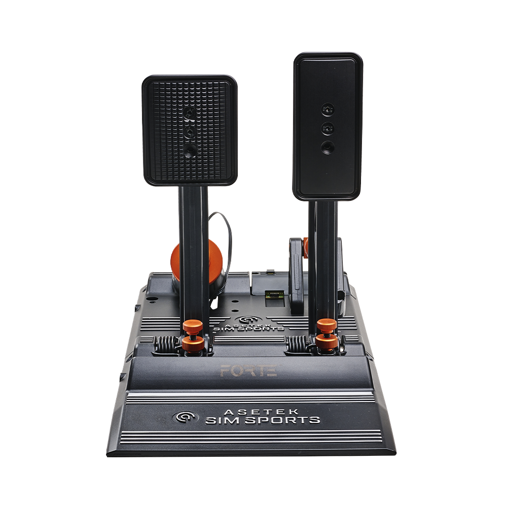 Asetek Simsports Forte® Sim Racing Pedale Bremse &amp; Gas