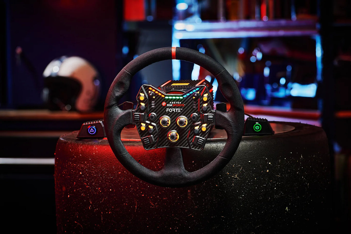 Asetek Racing Forte GT Button Box (B/G/O)