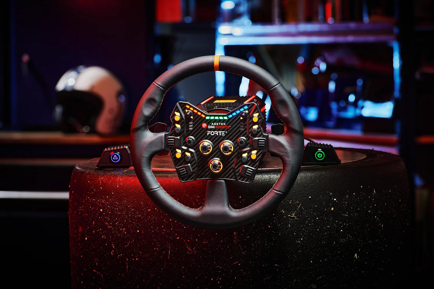 Asetek Racing Forte GT Button Box (B/G/O)