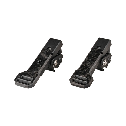 Asetek Racing carbon racing paddles til bilstyring, venstre side, med sort karbon finish, tilbehør til bilrattet