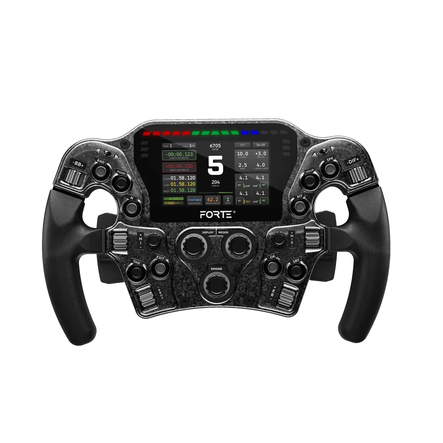 Asetek Racing Forte Formula Pro – bagsidevisning | MySimShop