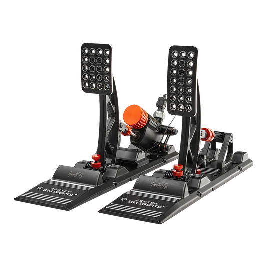 Asetek Racing Invicta S-Series THORP II – bremse og gas frontvisning | MySimShop