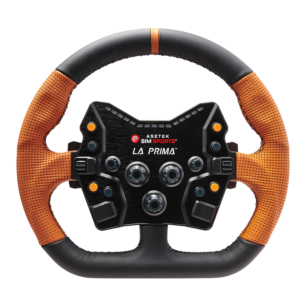Asetek Racing La Prima Button Box B/G med knapper og betjeningsknapper til racing-simulatorkomponent.