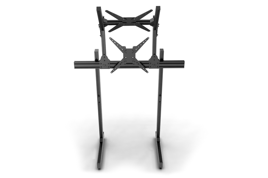 TrakRacer Freistehender Dual-Monitorständer (2)