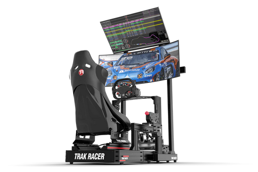 TrakRacer Freistehender Dual-Monitorständer (2)