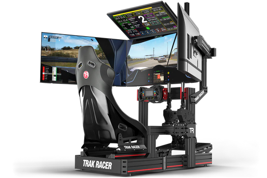 TrakRacer Großer, am Cockpit montierter Quad-Monitorständer