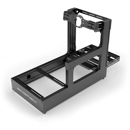 SIMGASM Pro cockpit i sort med Front Mount
