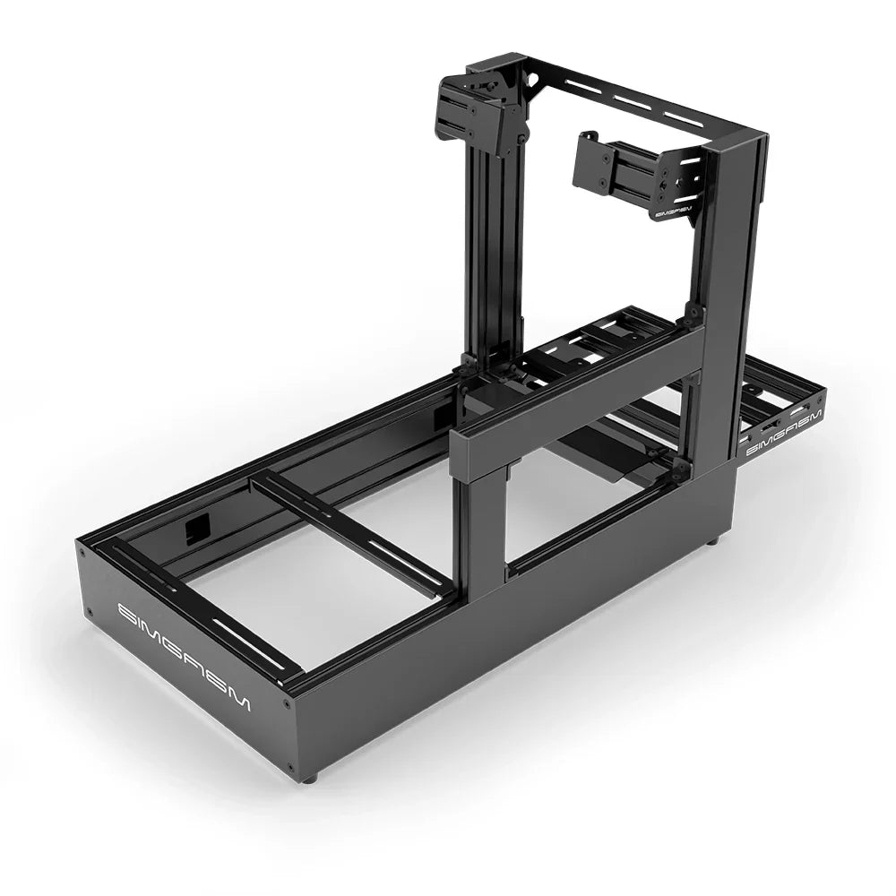 SIMGASM Pro cockpit i sort med Side Mount